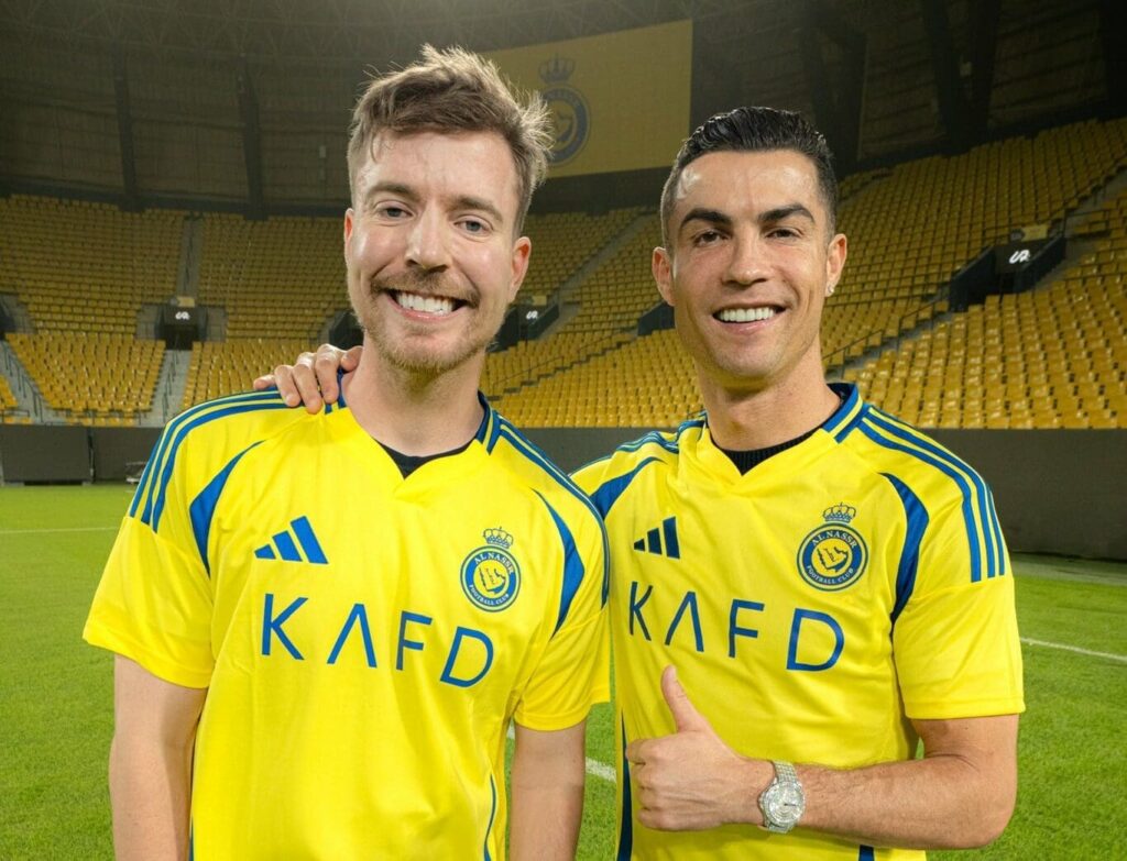 Beast and Ronaldo video youtube