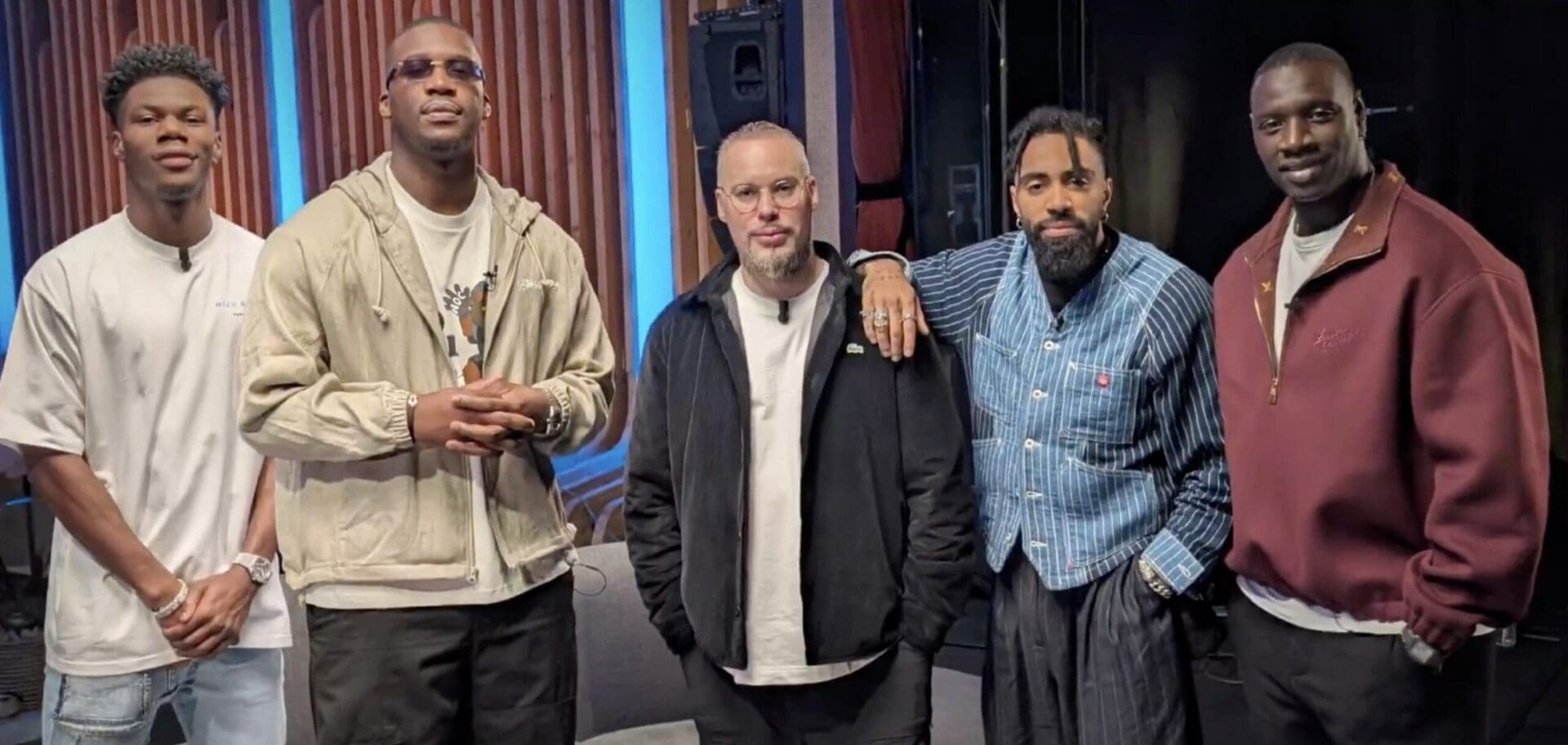 "T'as que des skinheads... Le Parc, c'est chiant !" - Omar Sy explique son amour de l'OM et non du PSG