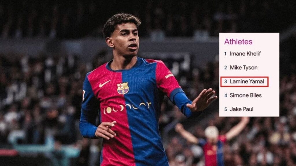 Lamine Yamal top 2024 Google