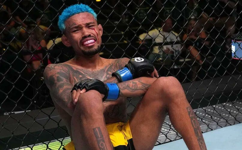 INSOLITE - L'étrange fracture du combattant MMA Mateus Mendonca