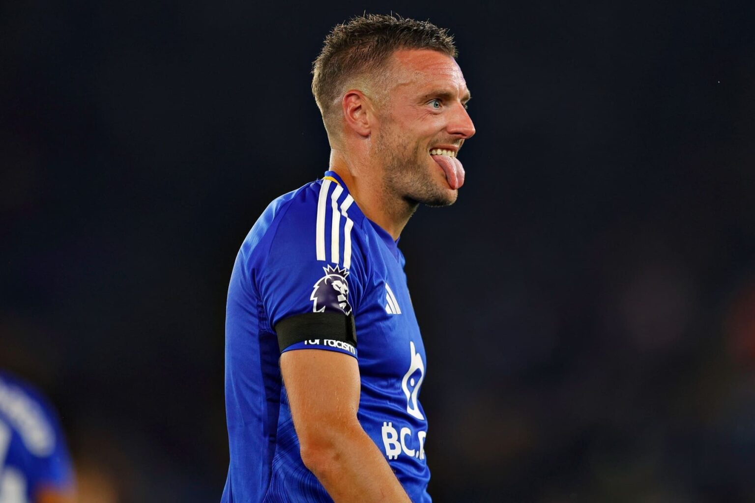 Vardy prepa avant match