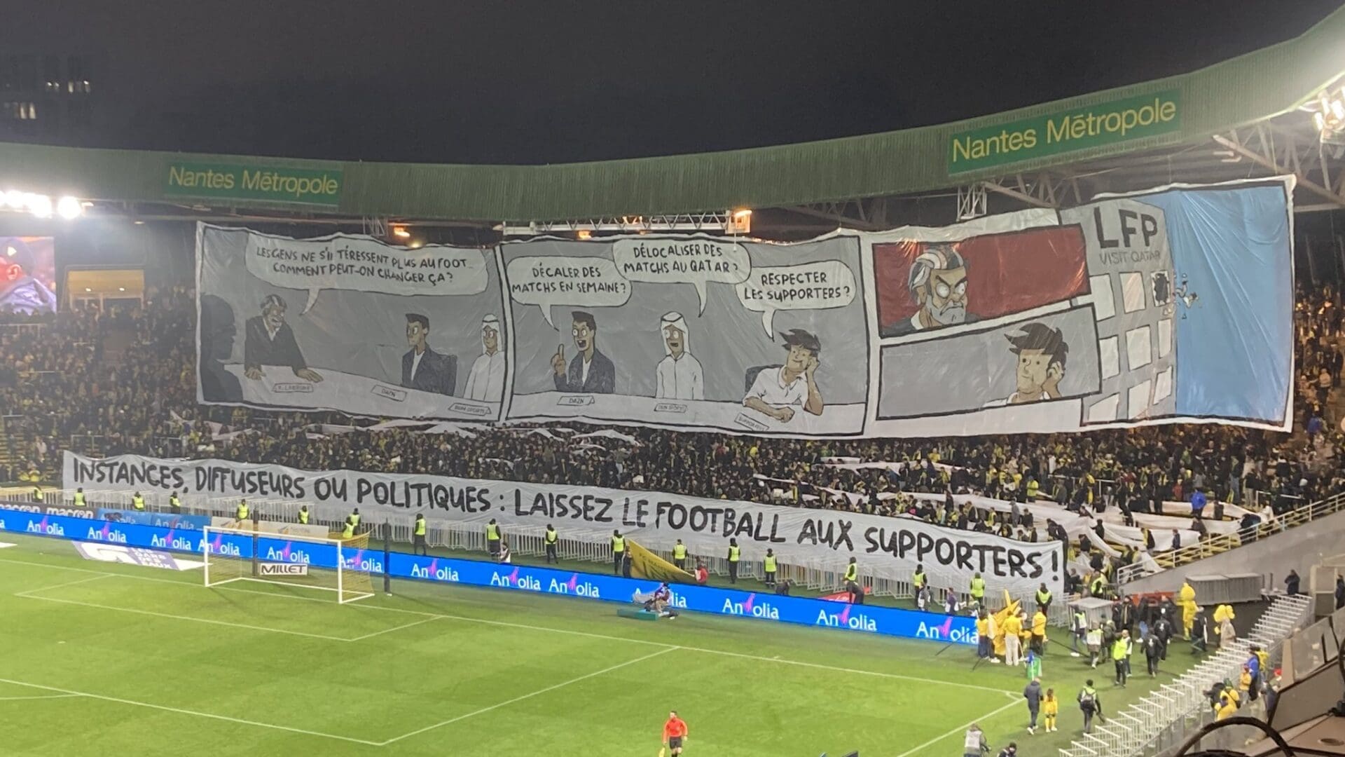 Photo depuis le stade de la beaujoire (crédit x : Jérémie Baron)