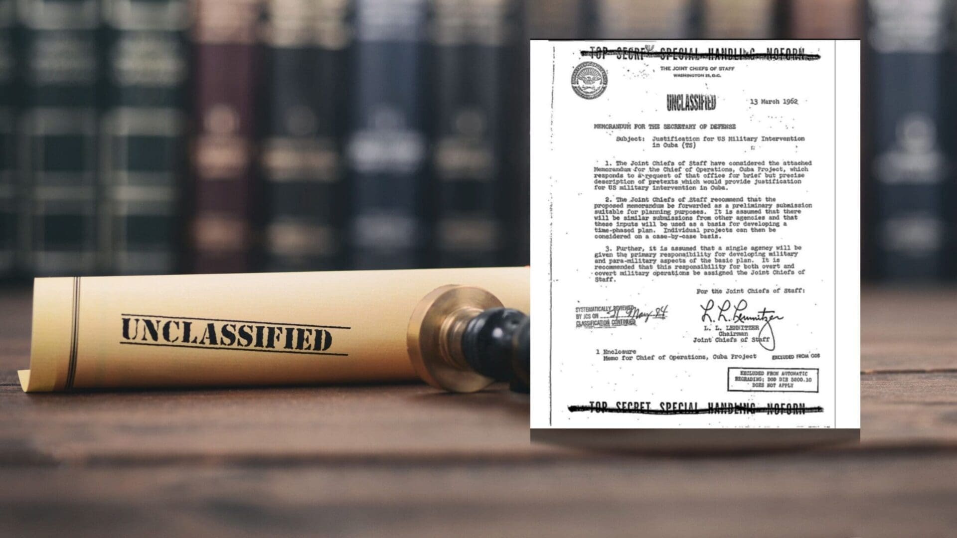 Un document déclassifié confirme que l'armée américaine a envisagé d'attaquer ses propres citoyens