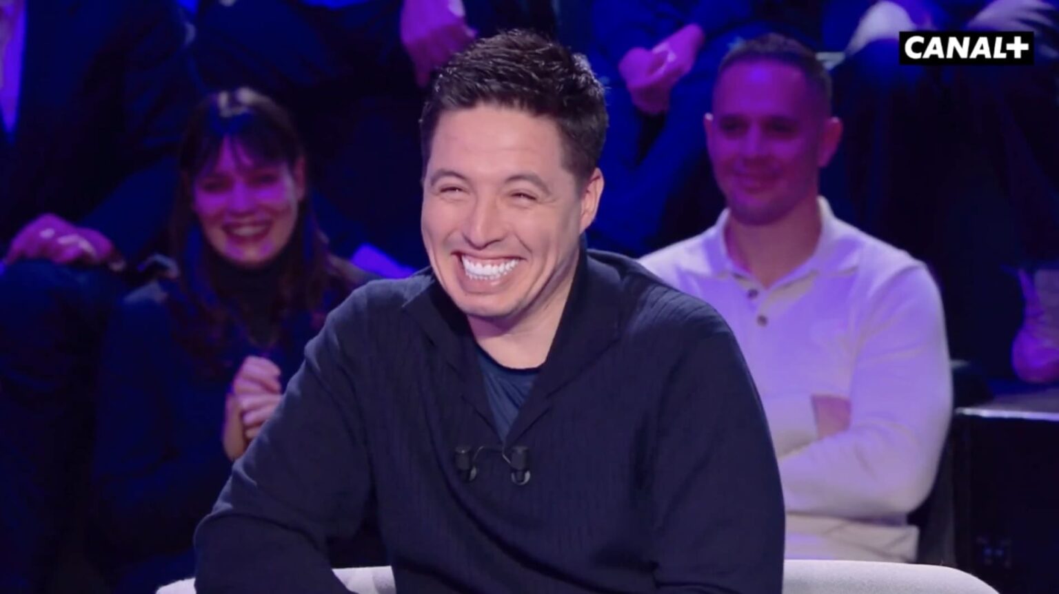 Samir Nasri fou rire Canal+