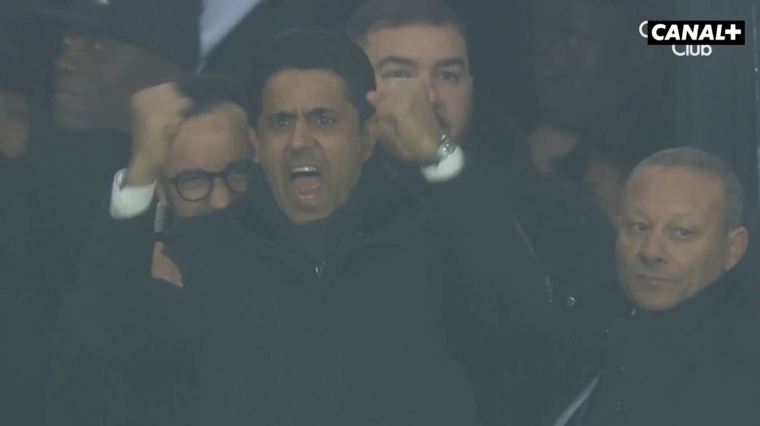 La joie de Nasser Al Khelaifi