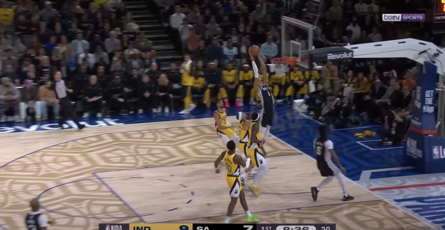 NBA Paris - Grosse claque pour les Spurs, les Pacers prennent leur revanche face à Victor Wembanyama