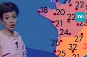 VIDÉO - 11 juillet 1988: la première météo de Catherine Laborde sur TF1