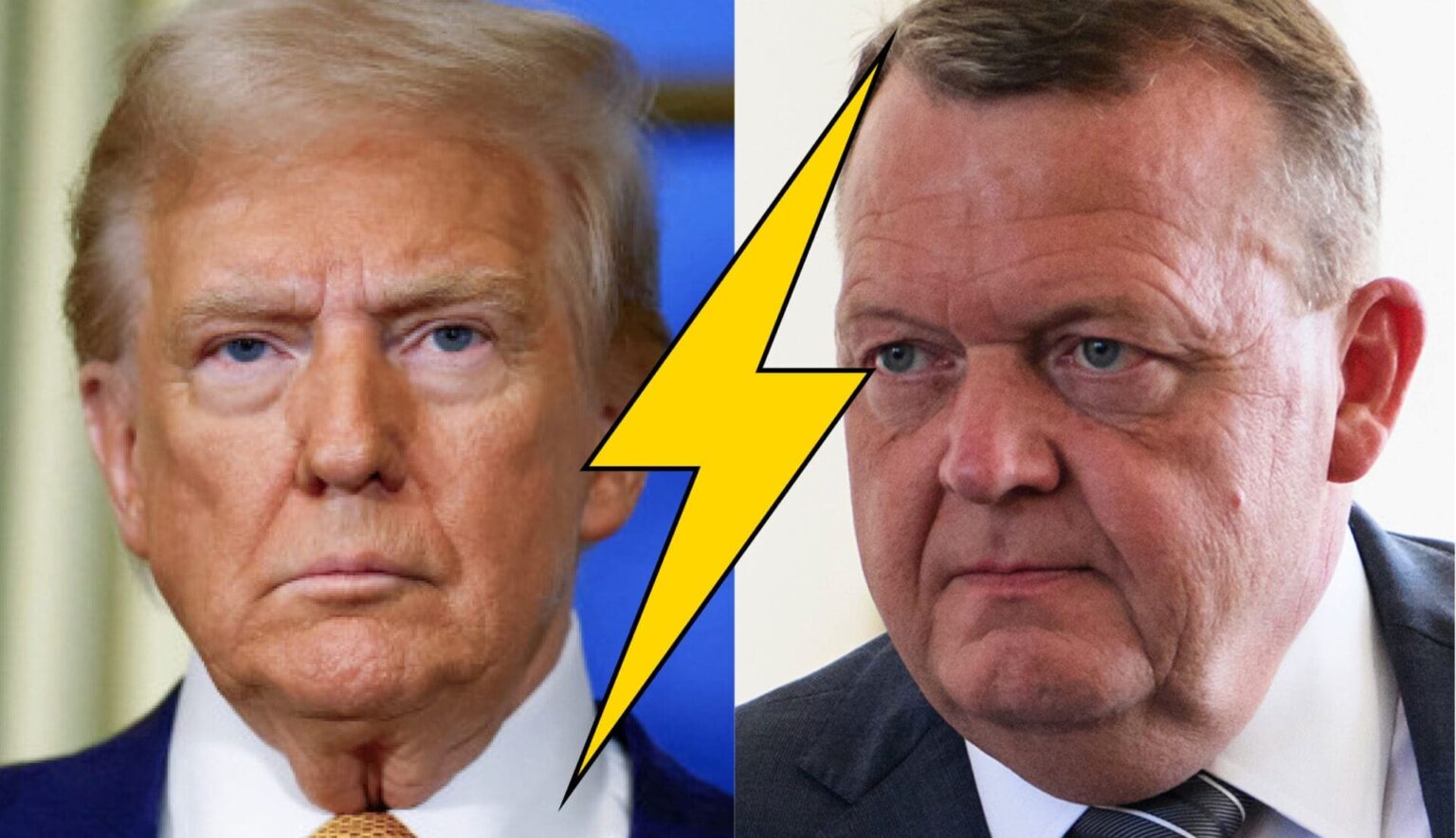 Clash Trump Danemark