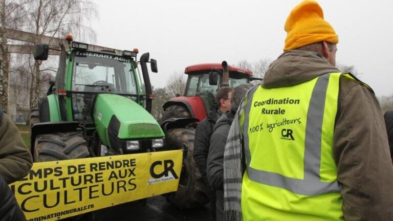 Les agriculteurs de la Coordination rurale prêts à bloquer Paris