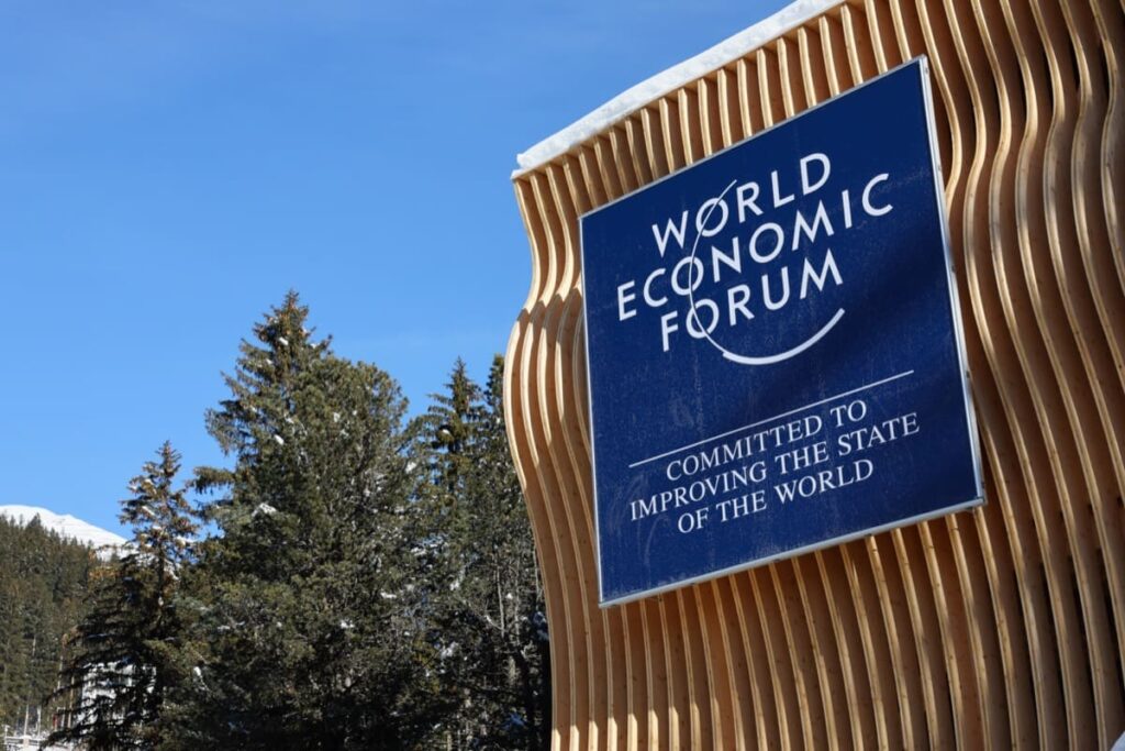 Preparations ahead of the World Economic Forum (WEF) annual meeting, in Davos