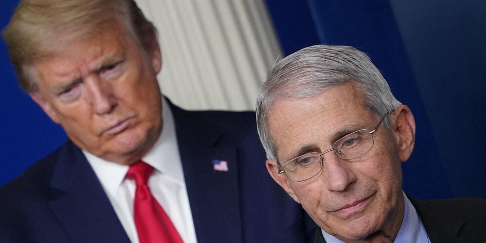 Trump met fin à la protection fédérale du Dr Anthony Fauci
