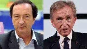 Bernard Arnault et Michel-Édouard Leclerc s’affrontent sur la fiscalité et la délocalisation