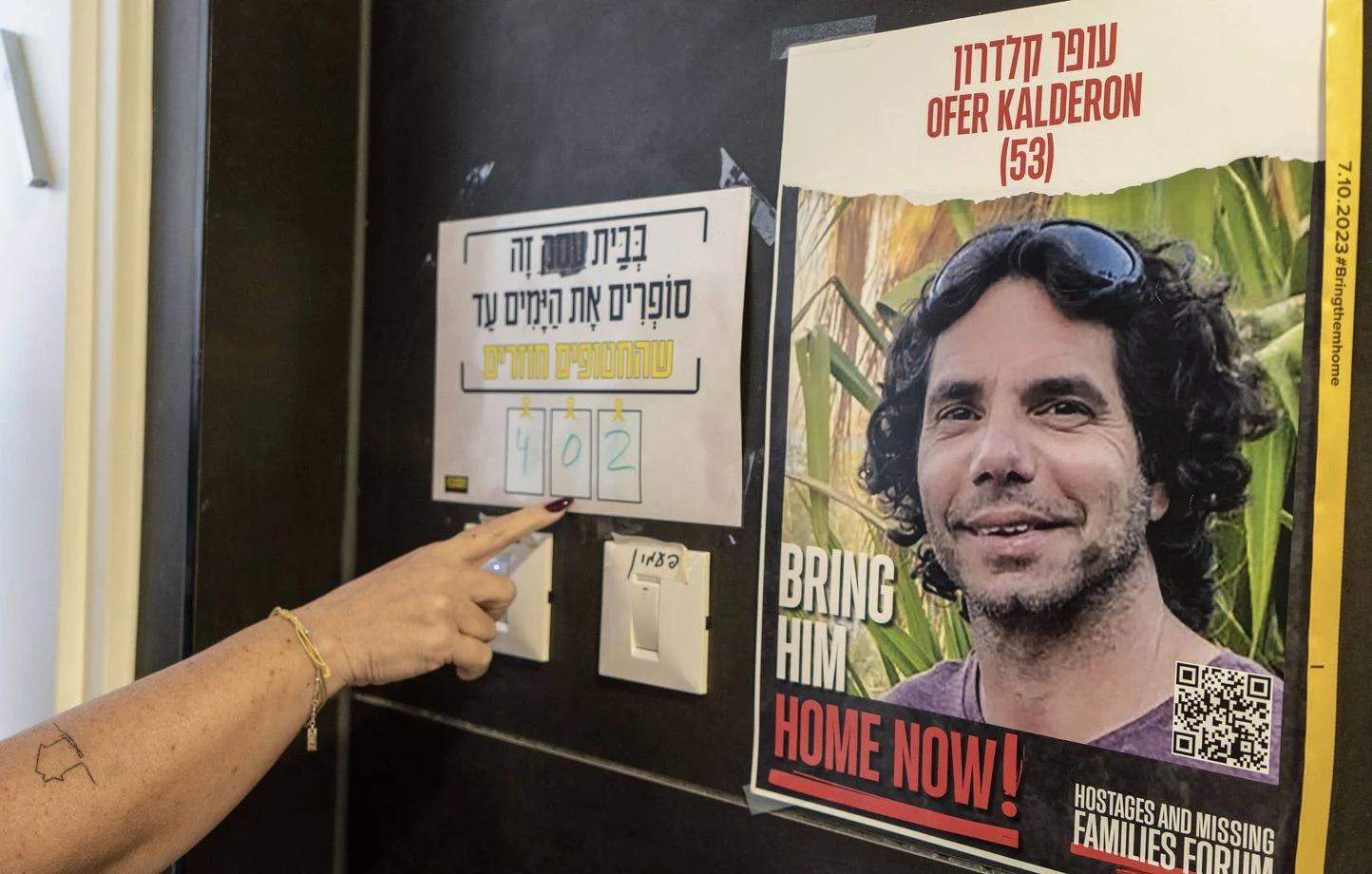 Libération imminente de trois otages israéliens, dont le Franco-Israélien Ofer Kalderon