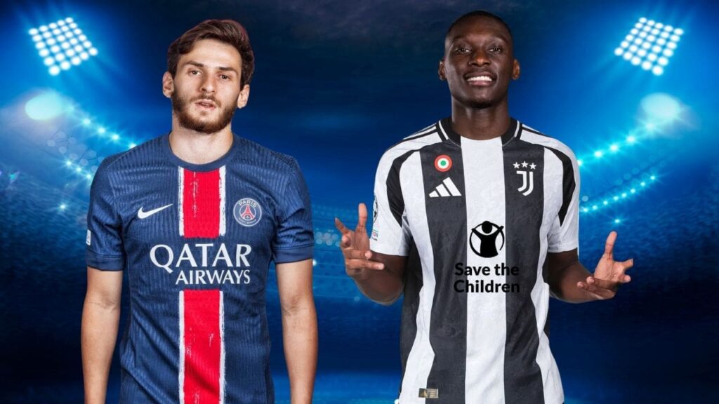 Kvaratshkelia PSG Kolo Muani Juventus