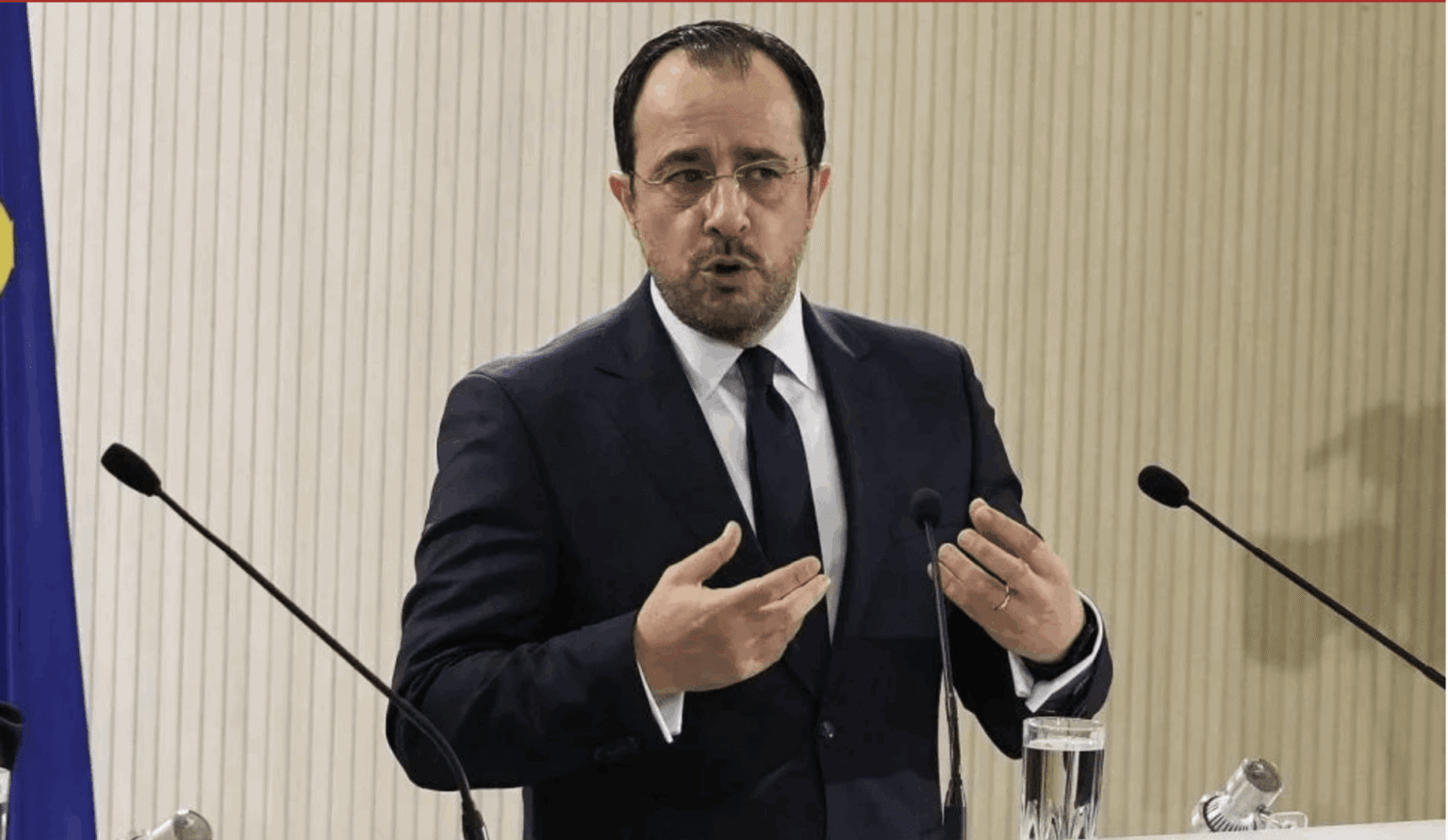 Le président chypriote Nikos Christodoulides