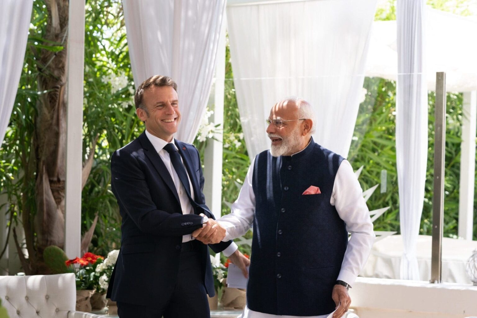 Macron G7 Modi