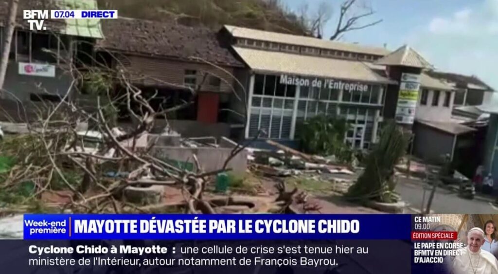 Mayotte cyclone Mayotte cyclone