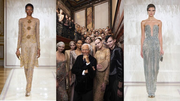 La collection Lumières de Giorgio Armani: Un voyage visuel envoûtant