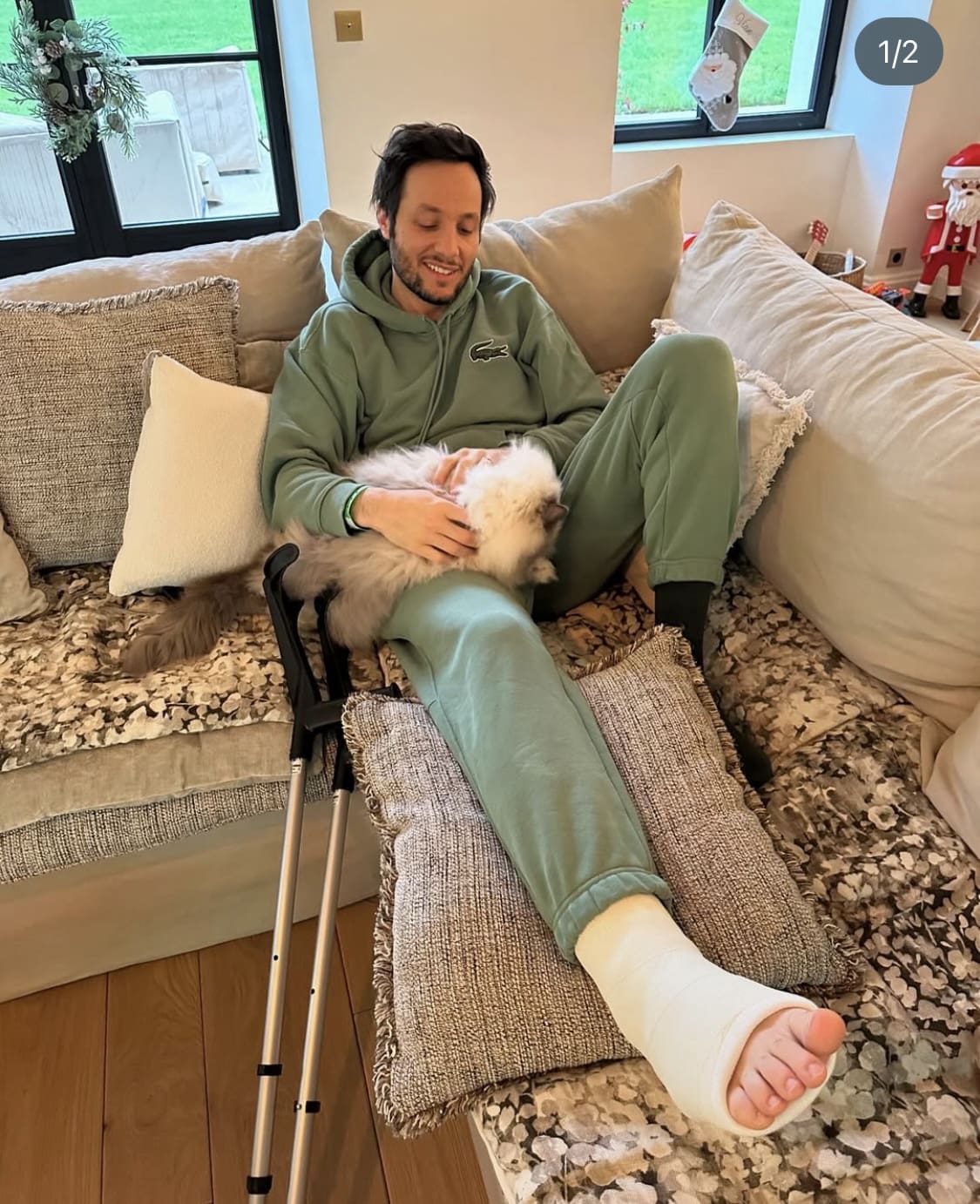 Vianney victime d’un accident de scooter à Paris