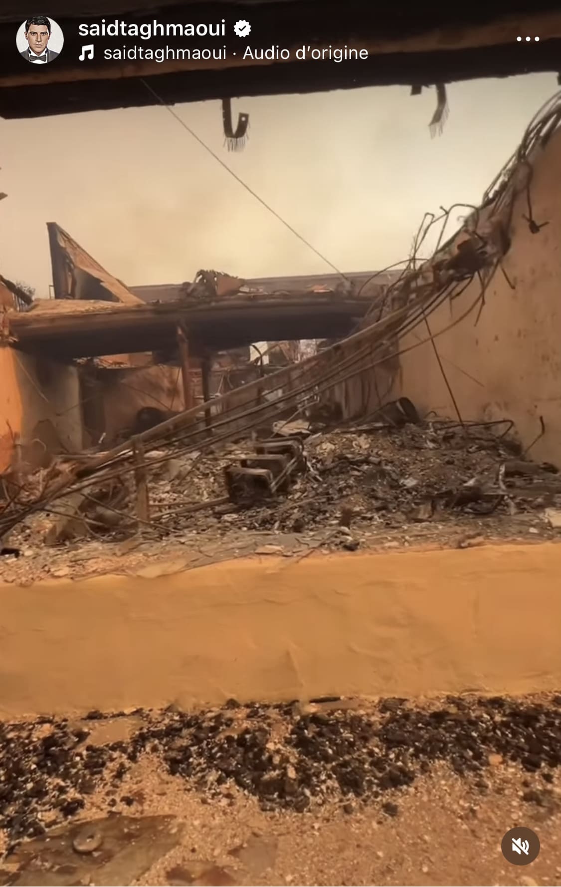 Saïd Taghmaoui raconte l’enfer de Los Angeles: «Dieu est très fâché. Je n&rsquo;aurais jamais cru voir ça de mon vivant.»