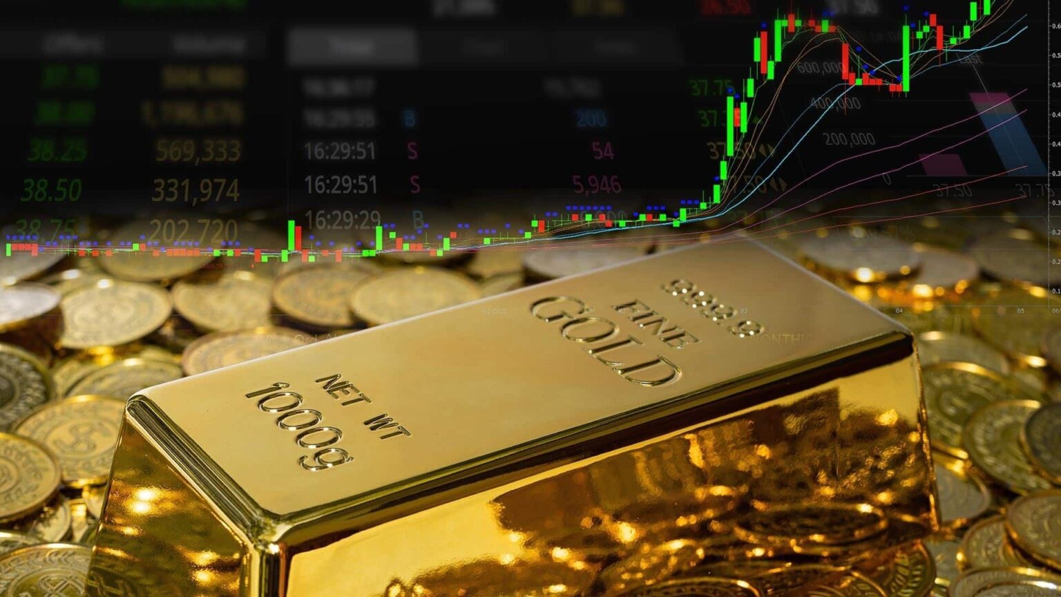 &lsquo;or due à la faiblesse du dollar et aux attentes liées aux droits de douane