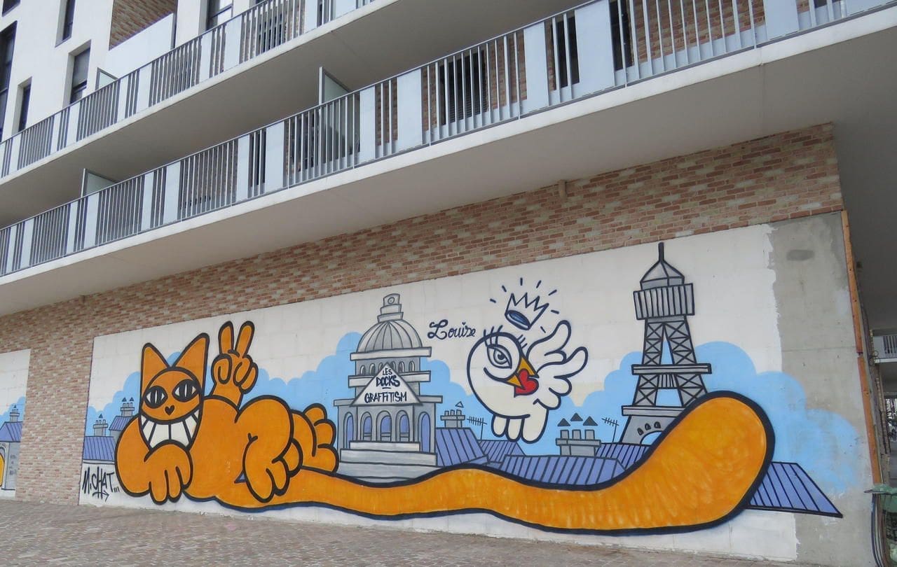 M.Chat s’invite au Grand Coloriage, la première galerie d’art dédiée aux enfants