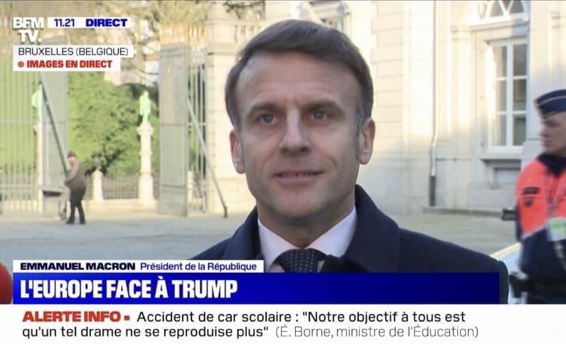 Emmanuel Macron prévient : « L’Europe devra se faire respecter » face aux menaces commerciales américaines