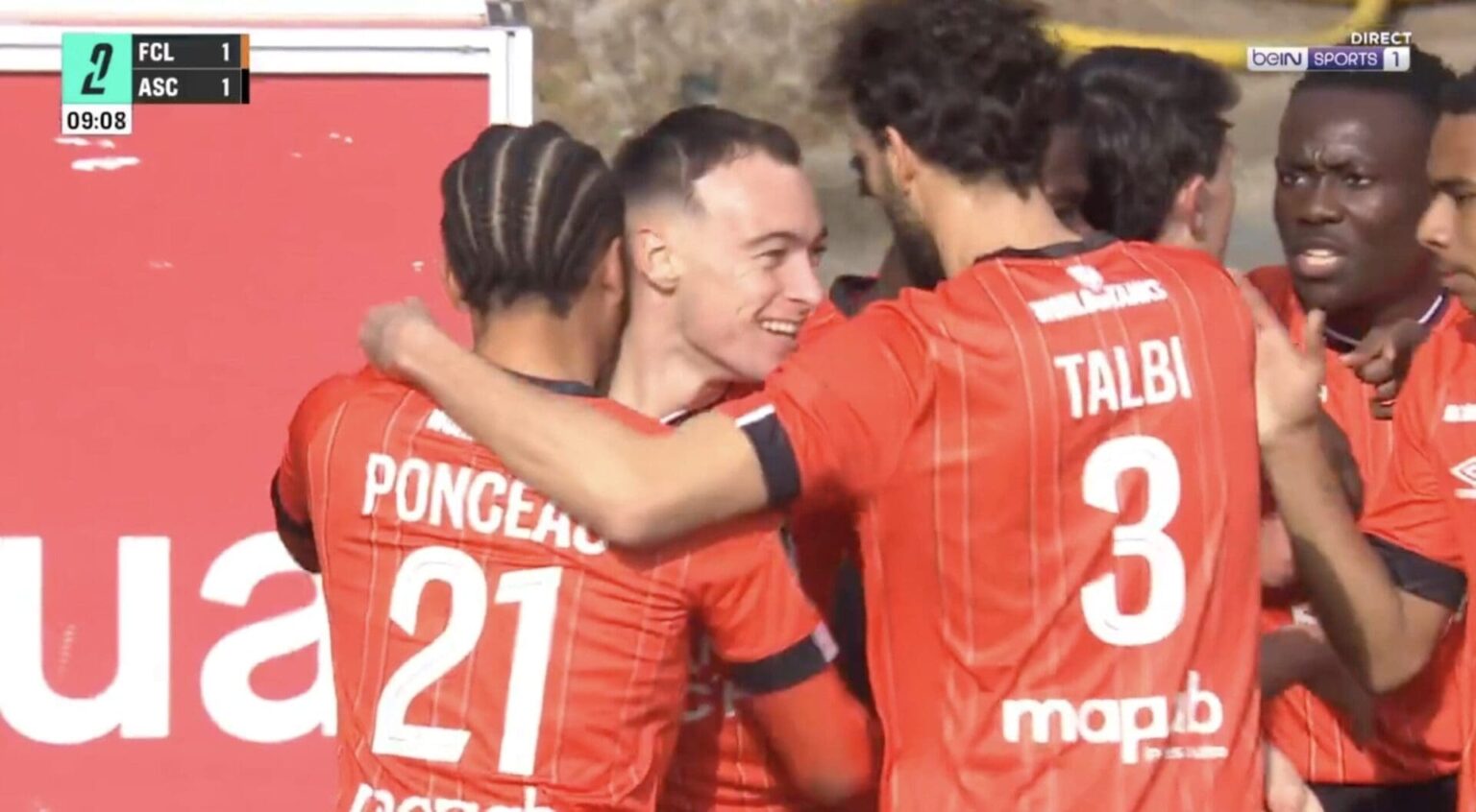 Le but de Pablo Pagis face à Amiens
