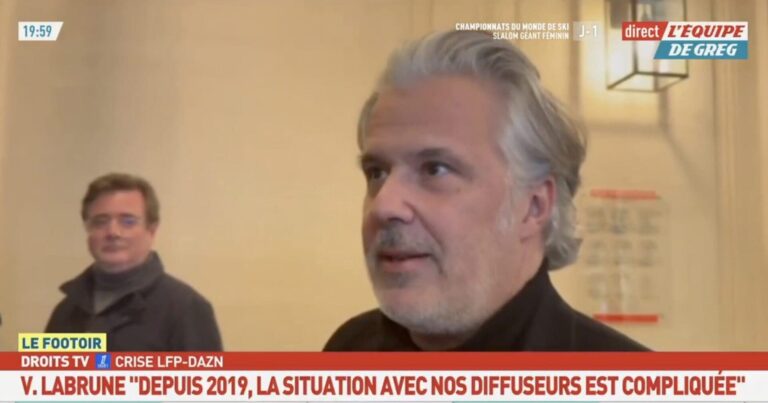 "Depuis que l'on a fait ce choix de se séparer de Canal+..." Vincent Labrune reste confiant malgré l'imbroglio DAZN