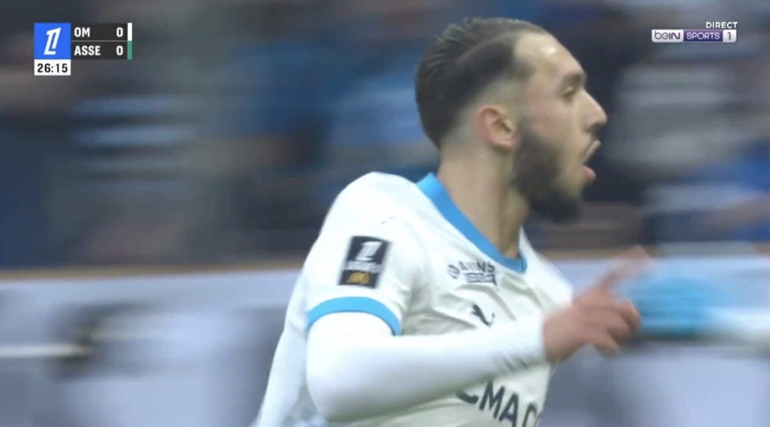 Gouiri double buteur avec l&rsquo;OM face à l&rsquo;ASSE