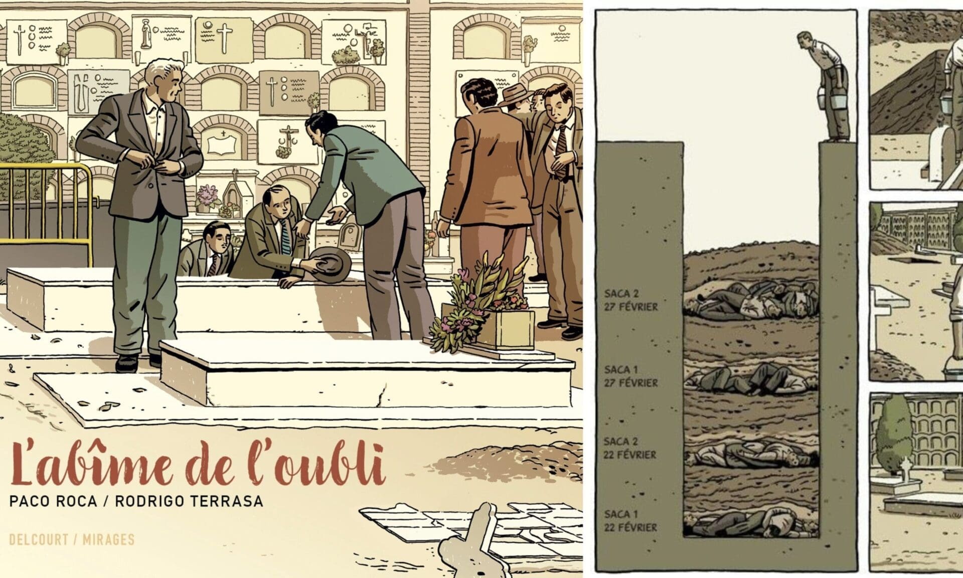 L’Abîme de l’oubli : un roman graphique pour ne pas enterrer la mémoire des victimes du franquisme