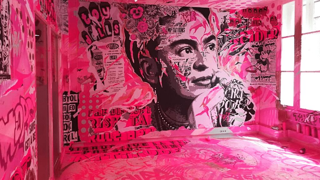 À Tours, un ancien hôtel devient une galerie éphémère de street art