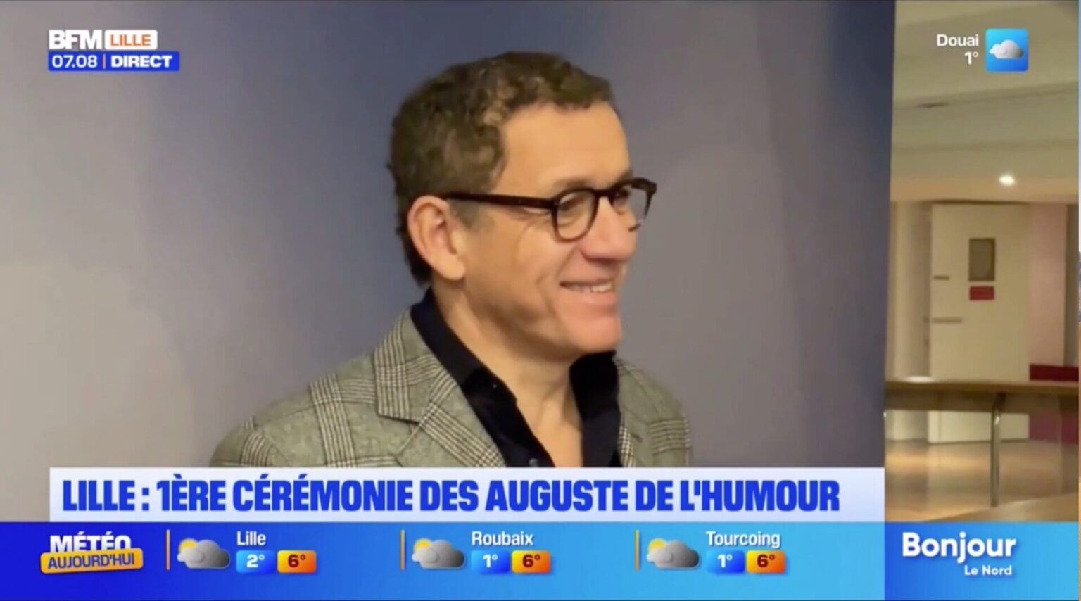 Dany Boon Auguste de l'humour