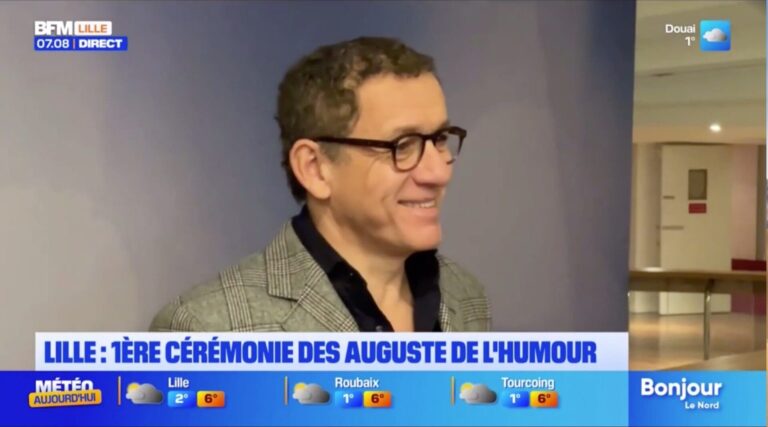 Dany Boon Auguste de l'humour