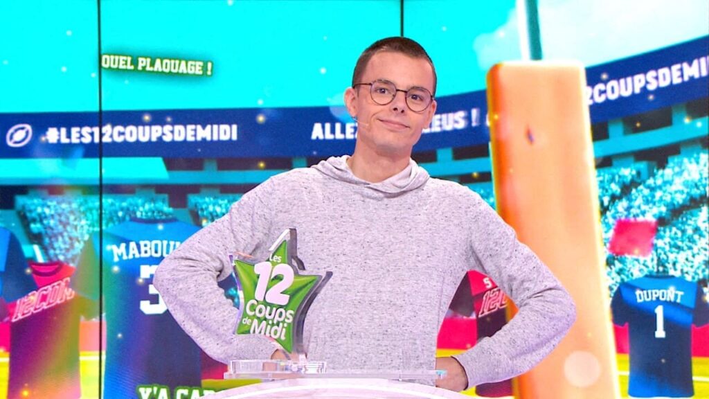 Emilien Les 12 coups de midi TF1 Jean-Luc Reichmann