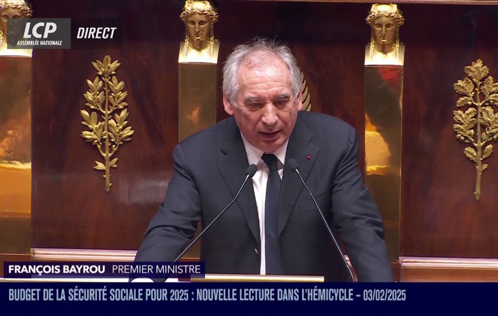 François Bayrou budget sécurité sociale 49.3