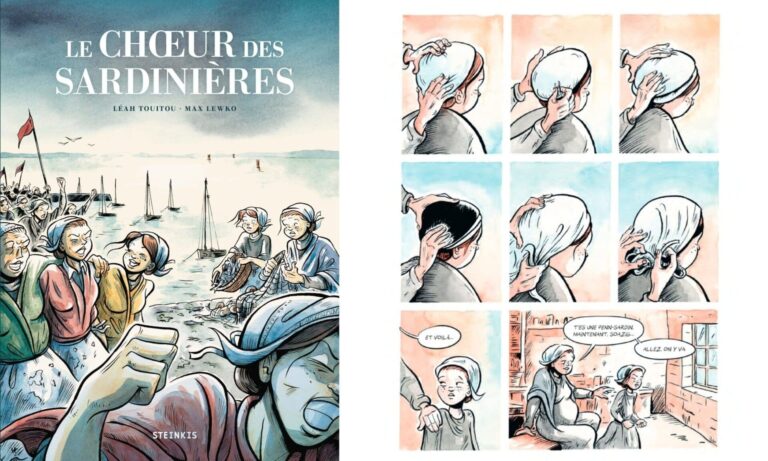 Une grève historique en BD : “Le Chœur des sardinières” retrace la révolte de Douarnenez