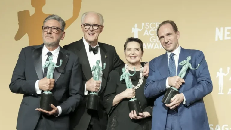Le casting de « Conclave » adresse un message au pape François aux SAG Awards