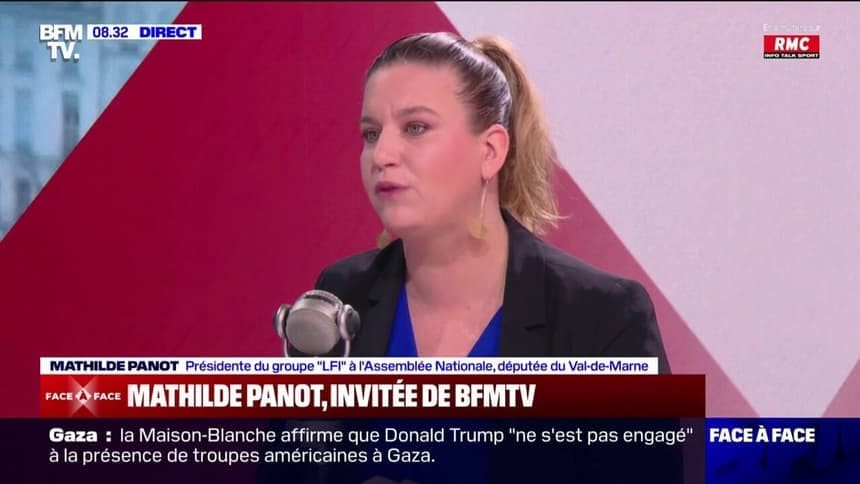 Mathilde Panot refuse de s’excuser après la polémique autour d’une affiche LFI associant le PS au RN