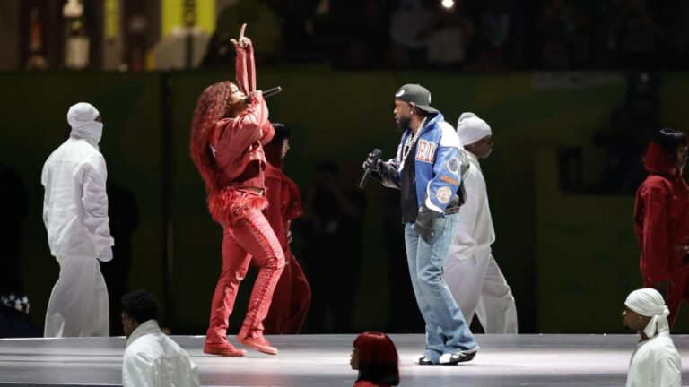 Kendrick Lamar et SZA en concert à Paris en juillet 2025