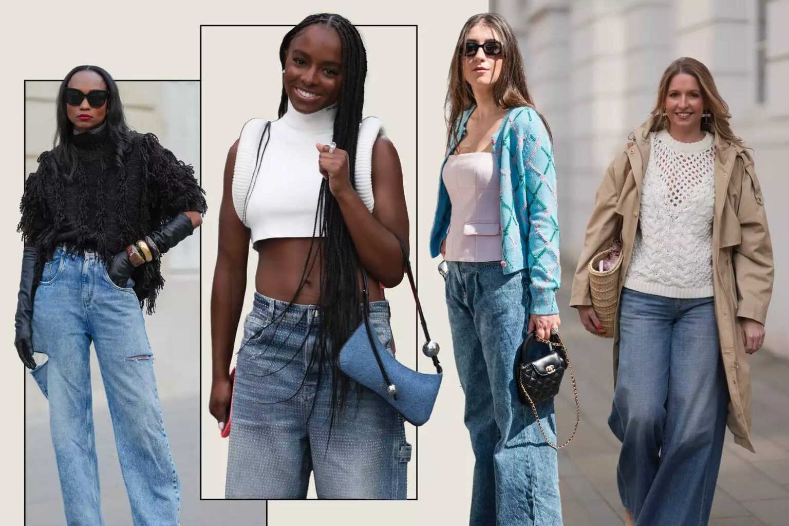 &lsquo;associer un pull en laine à un jean