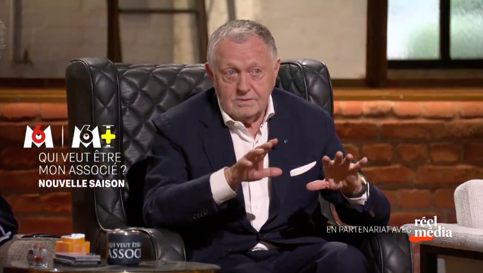 Jean-Michel Aulas sera dans "Qui veut être mon associé?" ce mercredi sur M6