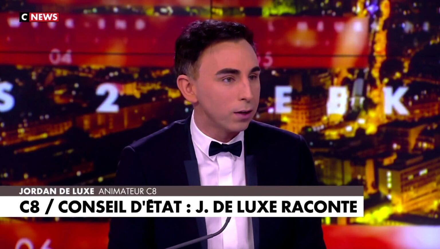 Jordan De Luxe C8 CNews Conseil d'État Arcom