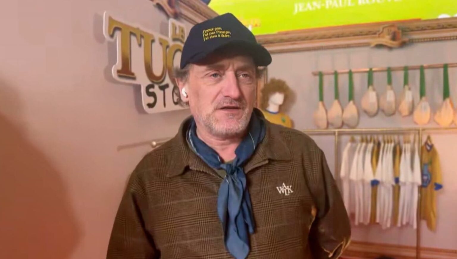 Jean-Paul Rouve ému à la sortie des Tuche 5