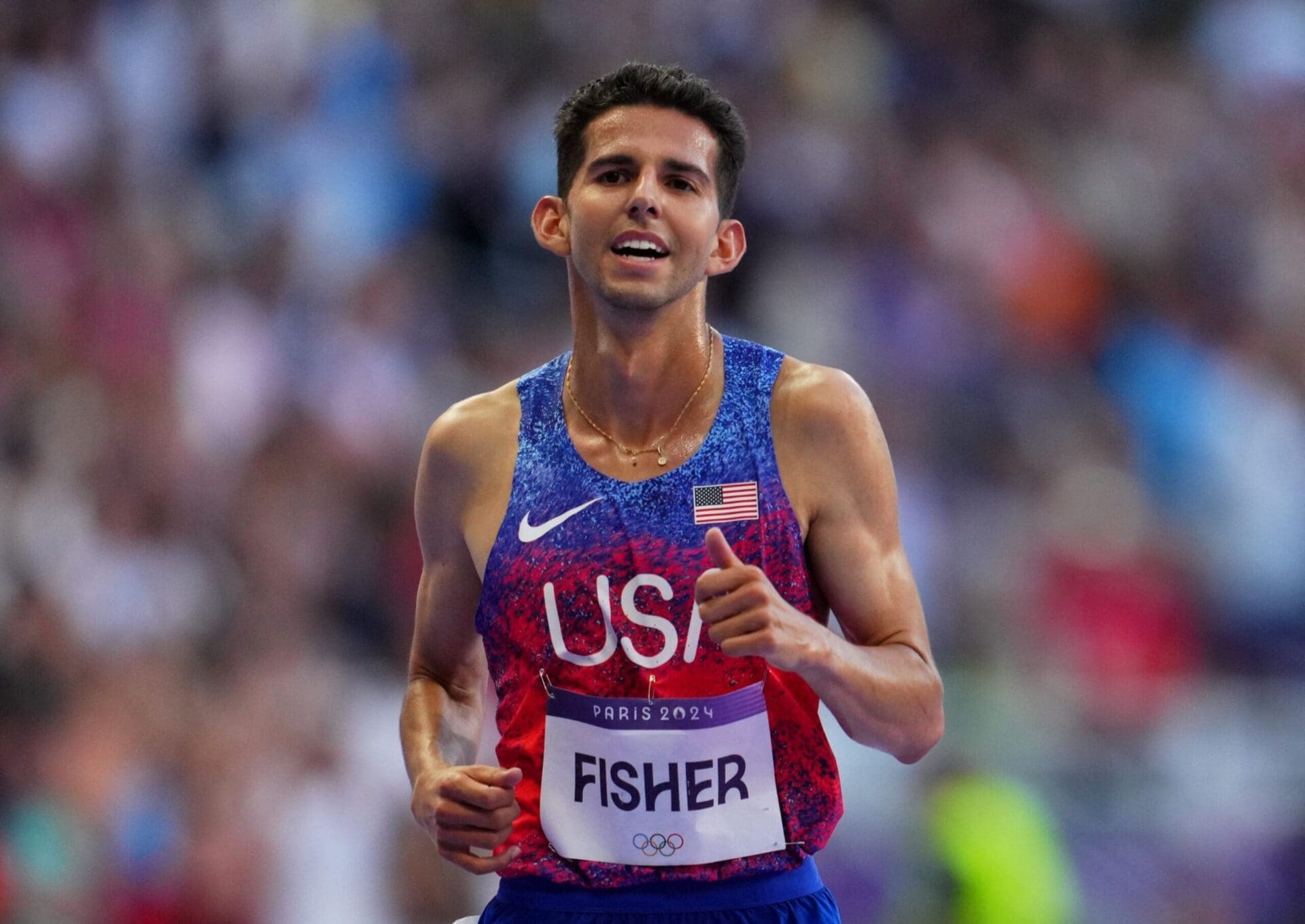 L'Américain Fisher bat le record mondial du 5000 mètres