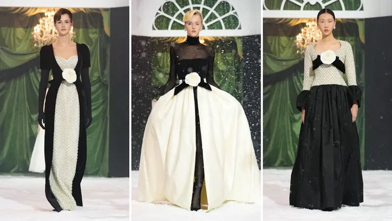 Le glamour d'Hollywood séduit le créateur britannique Richard Quinn