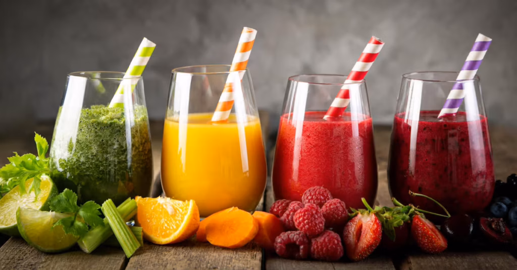Les jus- une tendance bien-être ou un risque pour la santé ?