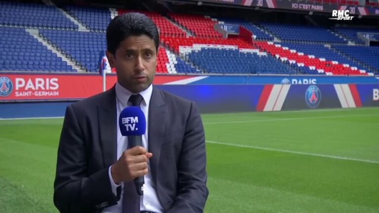 Nasser Al-Khelaïfi, président du PSG,  mis en examen pour complicité d'abus de pouvoir