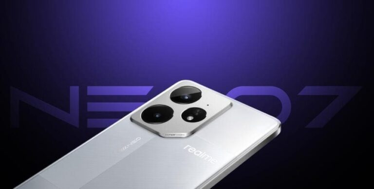 Realme dévoile le téléphone Neo 7 SE avec des spécifications puissantes