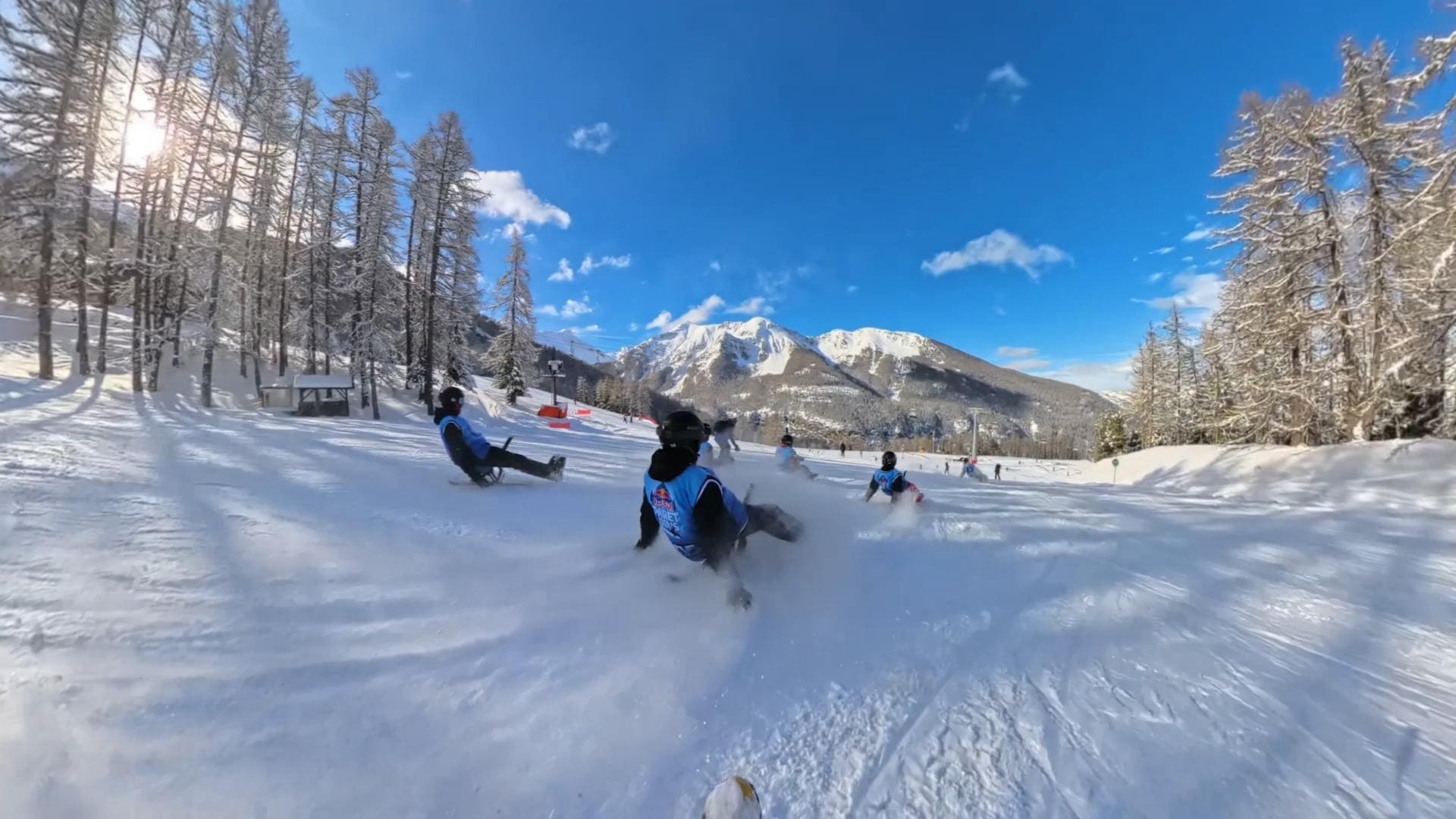 Sensations fortes - Course de paret inédite et chutes à gogo aux Orres